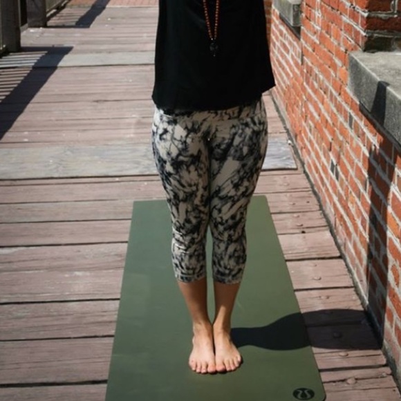 Lululemon wunder under crop great granite leggings - Picture 8 of 16